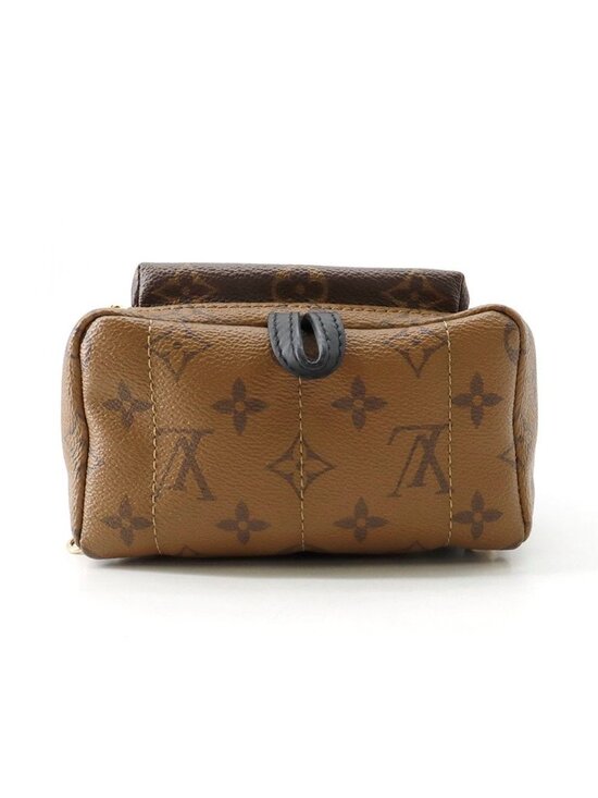 Louis Vuitton Backpack Monogram Reverse Palm Springs Mini Bag Black main image 7